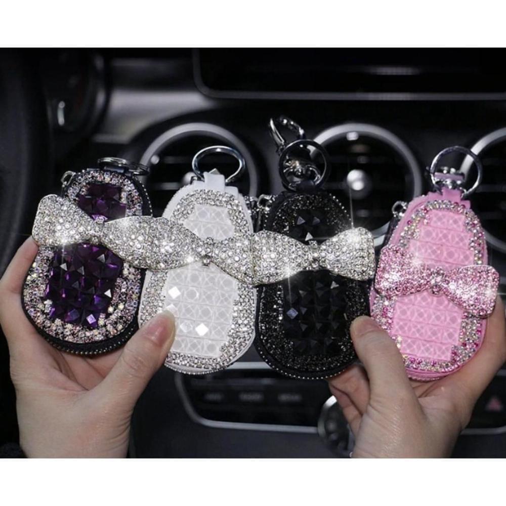 Car Key Holder Case In Black - Picture 6 of 6